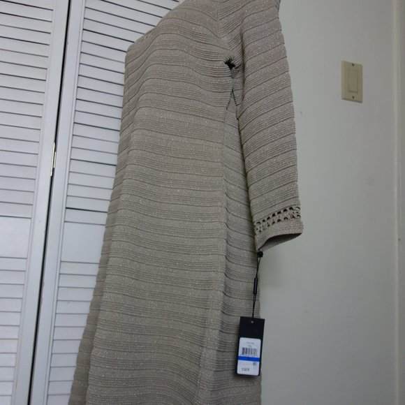 Karl Lagerfeld Gold Dress size XL NWT - Picture 8 of 12